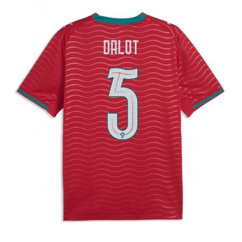 Billige Fotballdrakt Portugal Diogo Dalot #5 Replika Hjemmedrakt VM 2026 Kortermet Billige Fotballdrakt Portugal Diogo Dalot #5 Replika Hjemmedrakt VM 2026 Kortermet